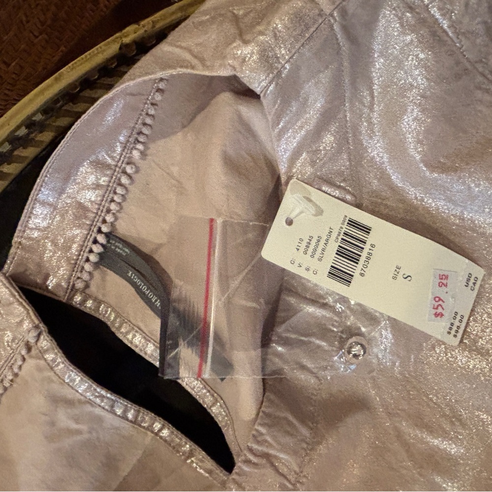 Anthropologie Metallic Top - Picture 3 of 3